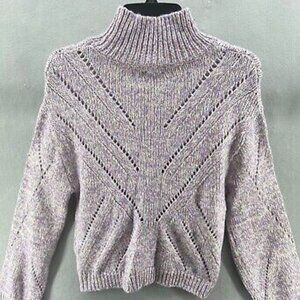 Line the Label mock neck sweater